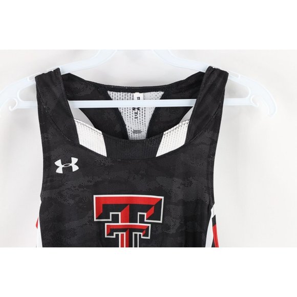 New Under Armour Womens S Sample Texas Tech University Track Singlet Camouflage - Picture 2 of 8